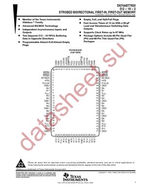 1O7820-15PNG4 datasheet  